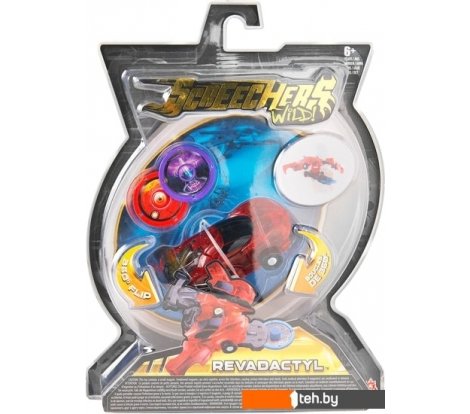  - Роботы, трансформеры, фигурки Screechers Wild Машинка-трансформер Ревадактиль л1 - Машинка-трансформер Ревадактиль л1