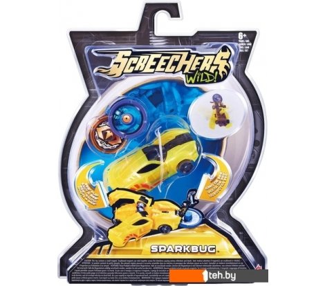  - Роботы, трансформеры, фигурки Screechers Wild Машинка-трансформер Спаркбаг л1 - Машинка-трансформер Спаркбаг л1