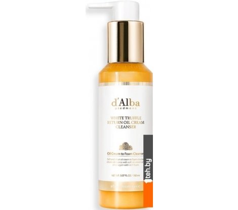  - Косметика по уходу за лицом d'Alba Масло + пенка для глубокого очищения два в одном White Truffle Return Oil Cream Cleanser 150 мл - Масло + пенка для глубокого очищения два в одном White Truffle Return Oil Cream Cleanser 150 мл