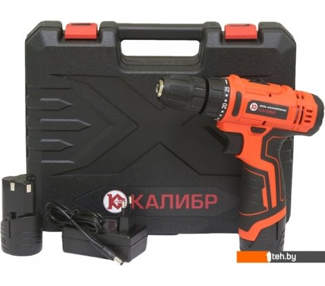  - Шуруповерты, гайковерты, электроотвертки Калибр ДА-12А (с 2-мя АКБ, кейс) - ДА-12А (с 2-мя АКБ, кейс)