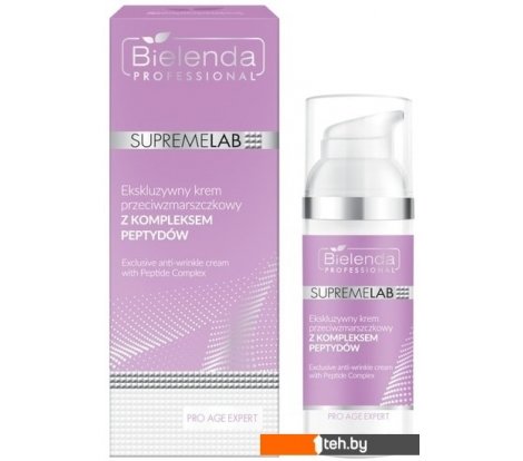  - Косметика по уходу за лицом Bielenda Professional Крем Supremelab Pro Age Expert с пептидным комплексом 50 мл - Крем Supremelab Pro Age Expert с пептидным комплексом 50 мл