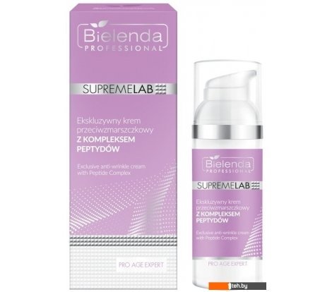  - Косметика по уходу за лицом Bielenda Professional Крем Supremelab Pro Age Expert с пептидным комплексом 50 мл - Крем Supremelab Pro Age Expert с пептидным комплексом 50 мл