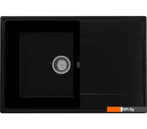  - Кухонные мойки Ulgran Quartz Prima 750-07 (уголь) - Quartz Prima 750-07 (уголь)