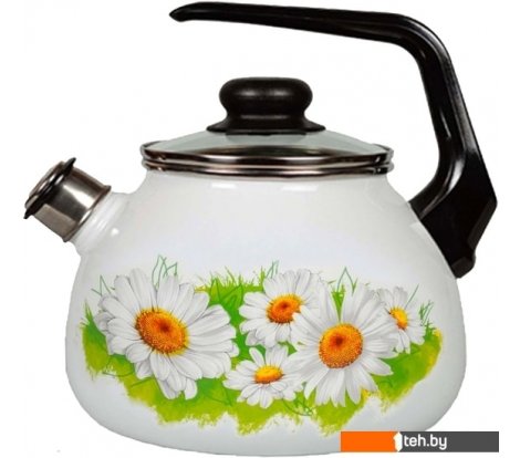  - Чайники СтальЭмаль Ромашки лето 4с209я - Ромашки лето 4с209я