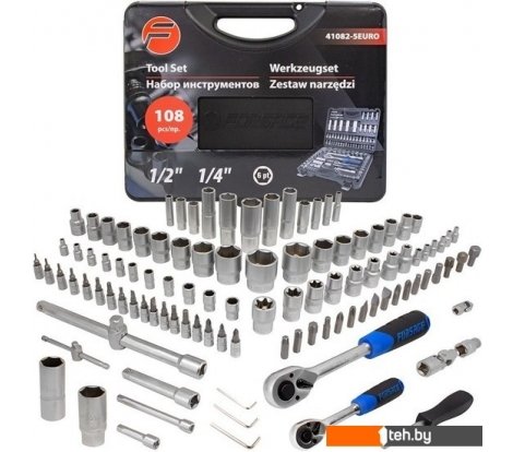  - Наборы инструментов FORSAGE F-41082-5 Euro (108 предметов) - F-41082-5 Euro (108 предметов)