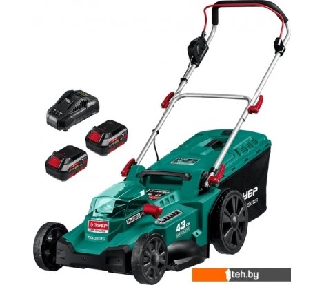  - Газонокосилки Зубр Мастер ГКЛ-4336-42 (с 2-мя АКБ) - Мастер ГКЛ-4336-42 (с 2-мя АКБ)