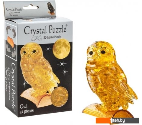  - Сборные модели Crystal Puzzle Сова 90247 - Сова 90247
