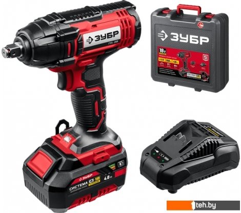  - Шуруповерты, гайковерты, электроотвертки Зубр Мастер ГУЛ-255-41 (с 1-м АКБ, кейс) - Мастер ГУЛ-255-41 (с 1-м АКБ, кейс)