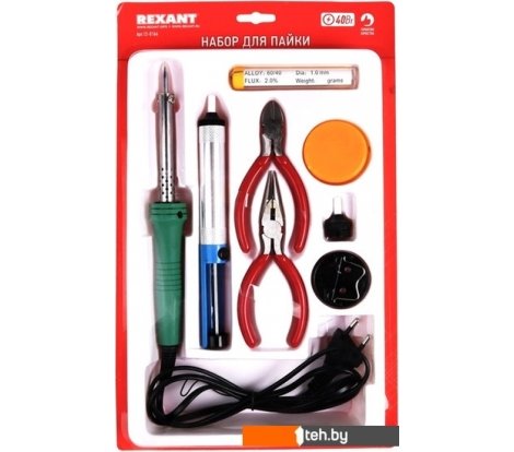  - Паяльники и паяльные лампы Rexant 12-0166 7 предметов - 12-0166 7 предметов