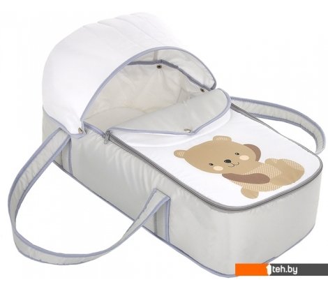  - Детские коляски и аксессуары BamBola Мишка (серый/белый) - Мишка (серый/белый)