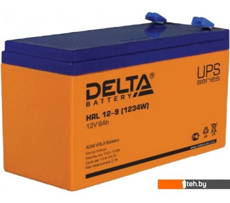  - Аккумуляторы для ИБП Delta HRL 12-9 (1234W) (12В/9 А·ч) - HRL 12-9 (1234W) (12В/9 А·ч)