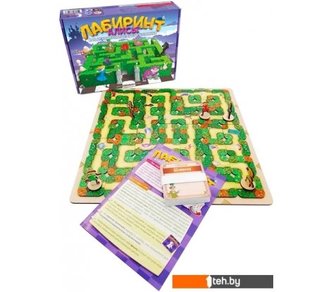  - Настольные игры Нескучные игры Лабиринт Алисы. В поисках сумашедшего шляпника 12120002Р - Лабиринт Алисы. В поисках сумашедшего шляпника 12120002Р