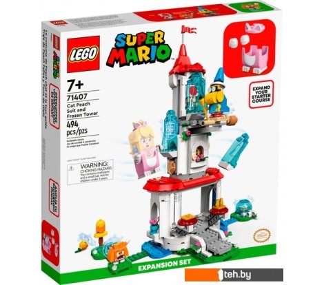  - Конструкторы LEGO Super Mario 71407 Наряд Пич-кошки и Ледяная башня - Super Mario 71407 Наряд Пич-кошки и Ледяная башня