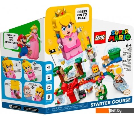  - Конструкторы LEGO Super Mario 71403 Приключения вместе с Пич - Super Mario 71403 Приключения вместе с Пич