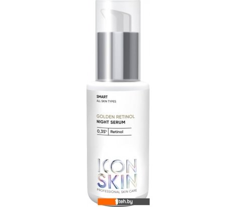  - Косметика по уходу за лицом Icon Skin Сыворотка Golden Retinol 0.35% Night Serum 30 мл - Сыворотка Golden Retinol 0.35% Night Serum 30 мл