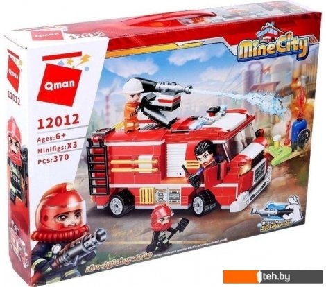  - Конструкторы Qman Mine City 12012 Пожарная бригада - Mine City 12012 Пожарная бригада