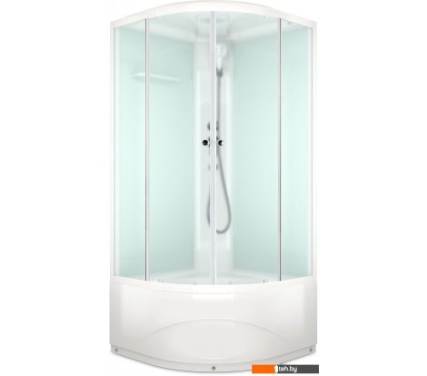  - Душевые кабины Domani-Spa Delight 110 High 100x100 (матовое стекло/белый) - Delight 110 High 100x100 (матовое стекло/белый)