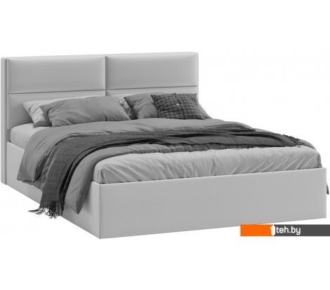  - Кровати Трия Глосс универсальный тип 1 с ПМ 160x200 (велюр Confetti Silver) - Глосс универсальный тип 1 с ПМ 160x200 (велюр Confetti Silver)