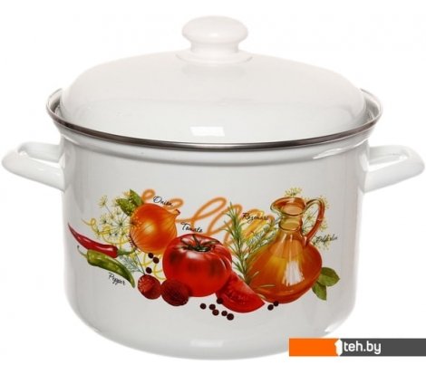  - Кастрюли Лысьвенские эмали Итальянская кухня С-1618АП2/4 - Итальянская кухня С-1618АП2/4