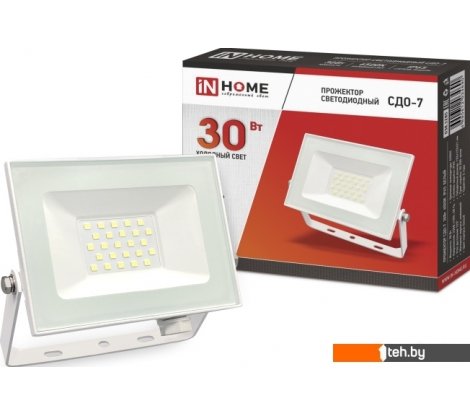  - Уличное освещение и прожекторы In Home СДО-7 30 Вт (белый) - СДО-7 30 Вт (белый)