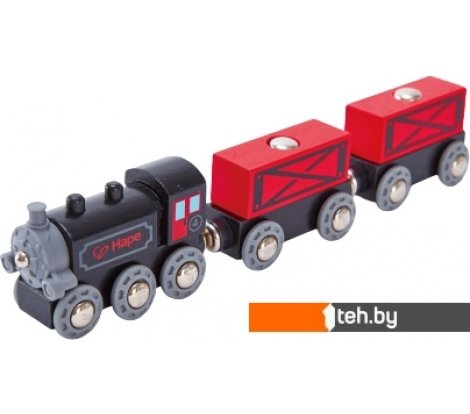  - Детские железные дороги Hape Товарный поезд E3717-HP - Товарный поезд E3717-HP
