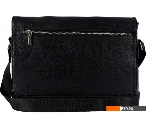  - Женские и мужские сумки Poshete 273-7196-3-BLK (черный) - 273-7196-3-BLK (черный)