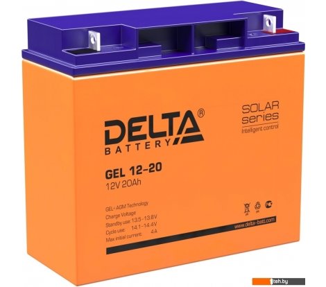  - Аккумуляторы для ИБП Delta GEL 12-20 (12В/20 А·ч) - GEL 12-20 (12В/20 А·ч)