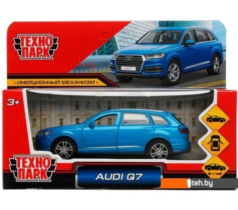  - Игрушечный транспорт Технопарк Audi Q7 Q7-12-BU - Audi Q7 Q7-12-BU