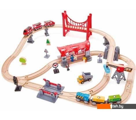  - Детские железные дороги Hape Город E3730 - Город E3730