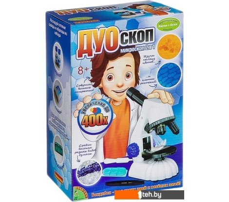  - Игры-опыты, эксперименты Bondibon Науки с Буки ДУОскоп ВВ2712 - Науки с Буки ДУОскоп ВВ2712