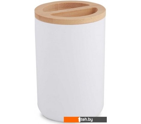  - Аксессуары для ванной и туалета Альтернатива Бамбук М8055 (белый) - Бамбук М8055 (белый)