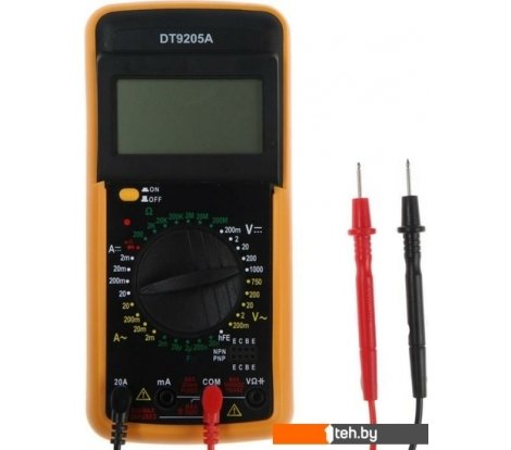  - Мультиметры, токовые клещи, индикаторные отвертки Tundra DT-9205А - DT-9205А