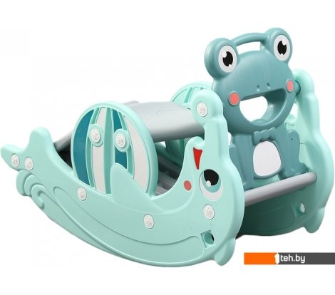  - Детские спортивные комплексы и игровые площадки Perfetto Sport Дельфин PS-037-М (ментол) - Дельфин PS-037-М (ментол)