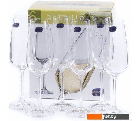  - Стаканы, бокалы, рюмки Bohemia Crystal Giselle 40753/190 - Giselle 40753/190