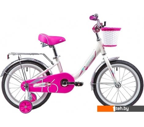  - Детские велосипеды Novatrack Ancona 16 (белый/розовый, 2019) - Ancona 16 (белый/розовый, 2019)
