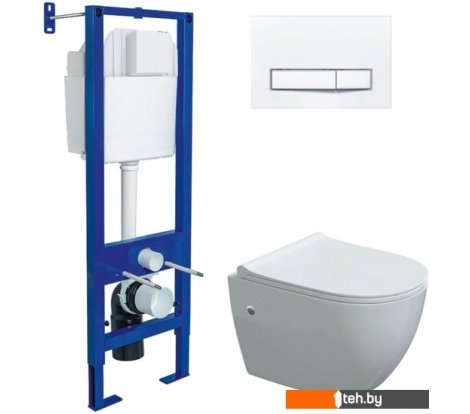  - Унитазы Berges Wasserhaus Okus + Okus Slim SO + Atom Line 410 042446 - Okus + Okus Slim SO + Atom Line 410 042446