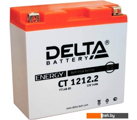 - Мотоциклетные аккумуляторы Delta CT 1212.2 (12 А·ч) - CT 1212.2 (12 А·ч)