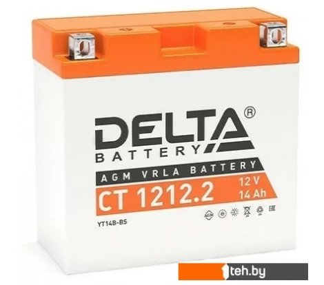  - Мотоциклетные аккумуляторы Delta CT 1212.2 (12 А·ч) - CT 1212.2 (12 А·ч)