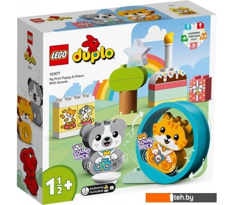  - Конструкторы LEGO Duplo 10977 Мой первый щенок и котёнок и их звуки - Duplo 10977 Мой первый щенок и котёнок и их звуки