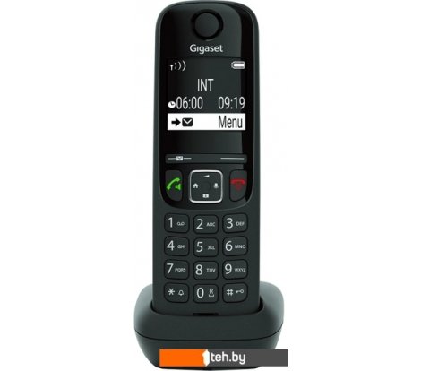 - Радиотелефоны DECT Gigaset AS690HX (черный) - AS690HX (черный)