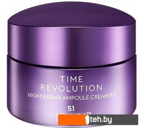  - Косметика по уходу за лицом Missha Крем для лица Time Revolution Night Repair Ampoule Cream 5X 50 мл - Крем для лица Time Revolution Night Repair Ampoule Cream 5X 50 мл