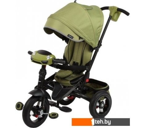  - Детские велосипеды Moby Kids Leader 360° 12x10 AIR (оливковый) - Leader 360° 12x10 AIR (оливковый)