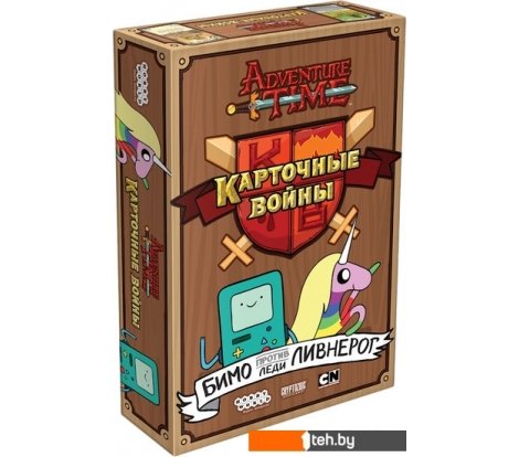  - Настольные игры Мир Хобби Время приключений: Карточные войны. Бимо против леди Ливнерог - Время приключений: Карточные войны. Бимо против леди Ливнерог