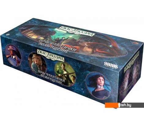  - Настольные игры Мир Хобби Ужас Аркхэма. Карточная игра: Ночь фанатички. Возвращение - Ужас Аркхэма. Карточная игра: Ночь фанатички. Возвращение