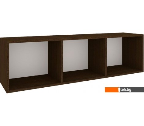  - Полки, стеллажи, системы хранения Кортекс-мебель Бинго 120x35 (венге) - Бинго 120x35 (венге)