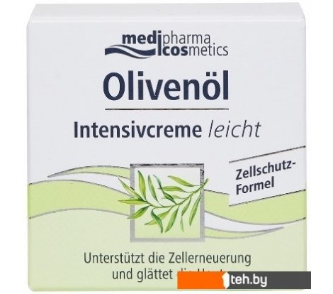  - Косметика по уходу за лицом Medipharma cosmetics Крем для лица Olivenol интенсив легкий (50 мл) - Крем для лица Olivenol интенсив легкий (50 мл)