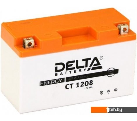  - Мотоциклетные аккумуляторы Delta CT 1208 (8 А·ч) - CT 1208 (8 А·ч)