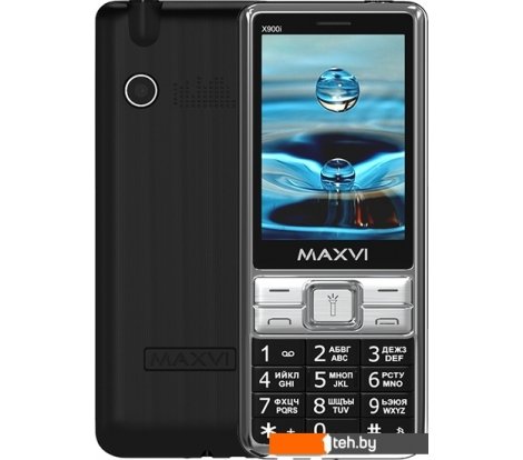  - Мобильные телефоны Maxvi X900i (черный) - X900i (черный)