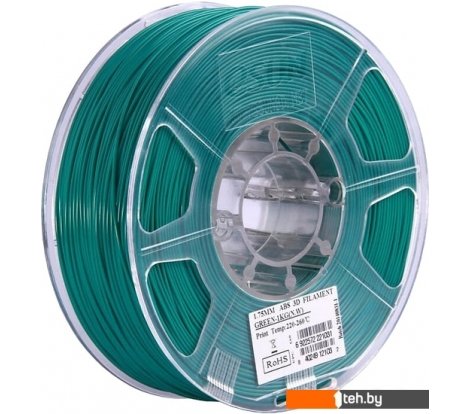  - Расходные материалы и аксессуары для 3D-печати eSUN ABS 1.75 мм 1000 г (зеленый) - ABS 1.75 мм 1000 г (зеленый)