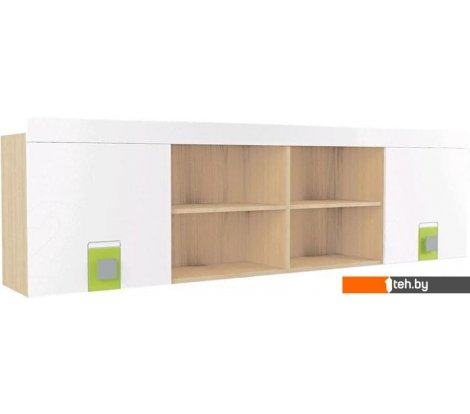  - Полки, стеллажи, системы хранения Аквилон Стиль № 7.1 (туя светлая/лайм) - Стиль № 7.1 (туя светлая/лайм)